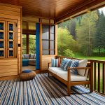 Porch for a Mobile Home